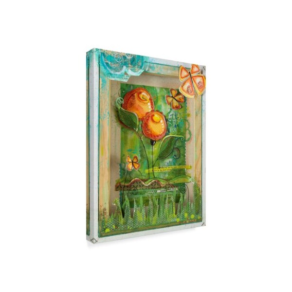 Maureen Lisa Costello 'Spring Into Nature' Canvas Art,18x24